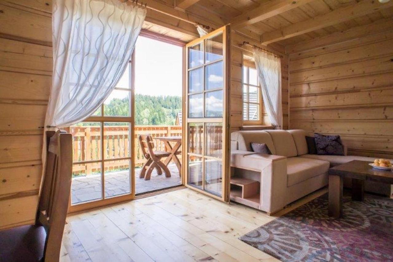Mosorny Park Drewniane Komfortowe Domki Caloroczne Zawoja Exterior foto